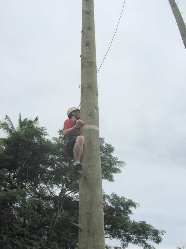 Climbing the Pole